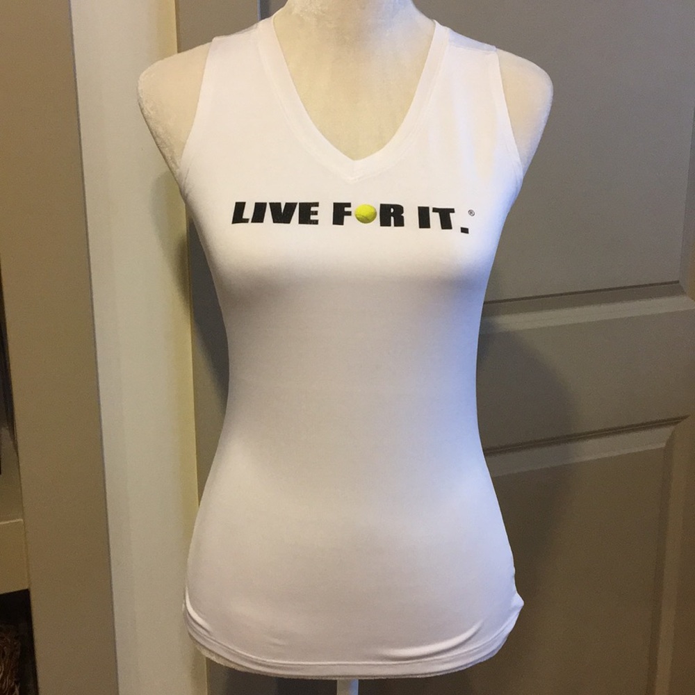 🌞5 for 25 
White Tennis Training Tank